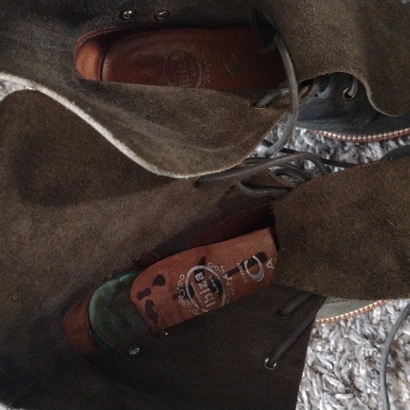 Jeffrey Campbell Ibiza last olive ankle boots - Picture 4 of 4